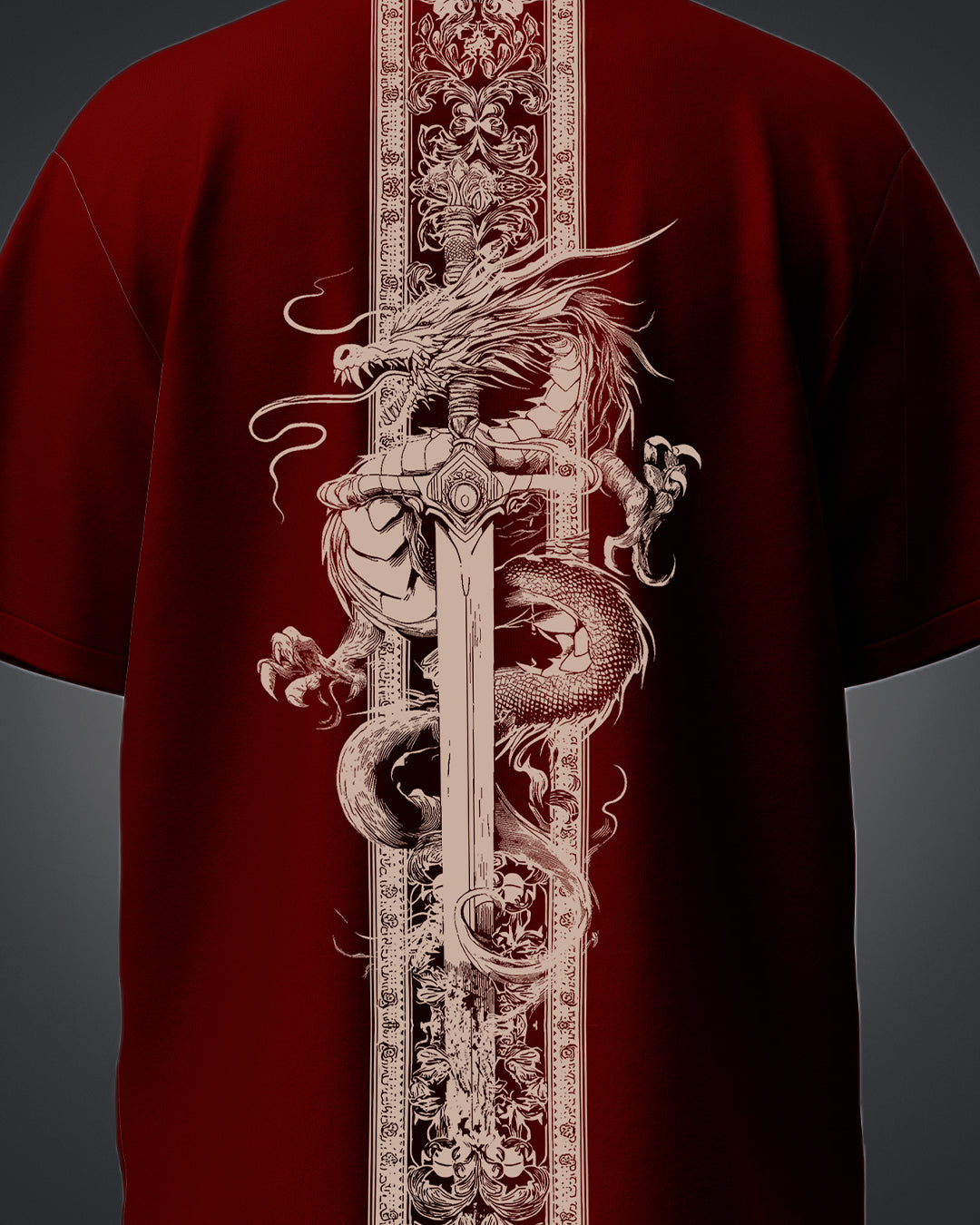 Tribal Red Dragon